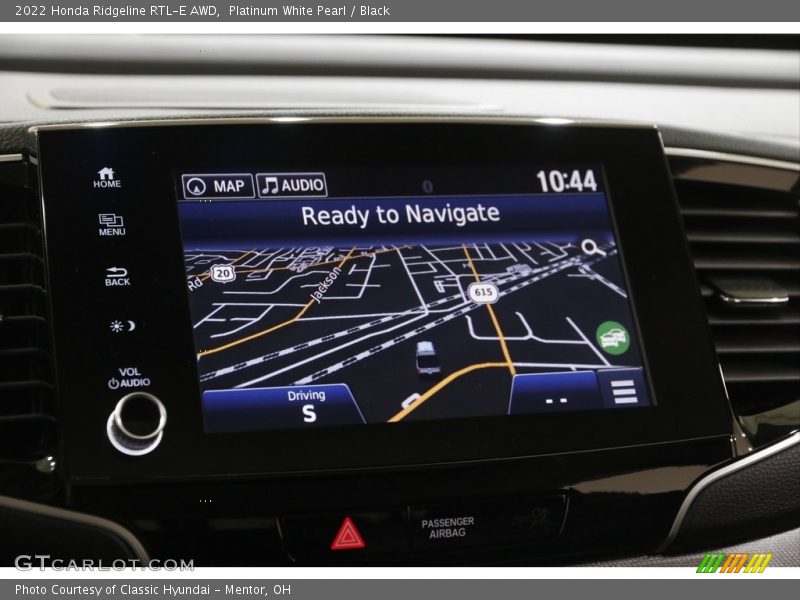 Platinum White Pearl / Black 2022 Honda Ridgeline RTL-E AWD