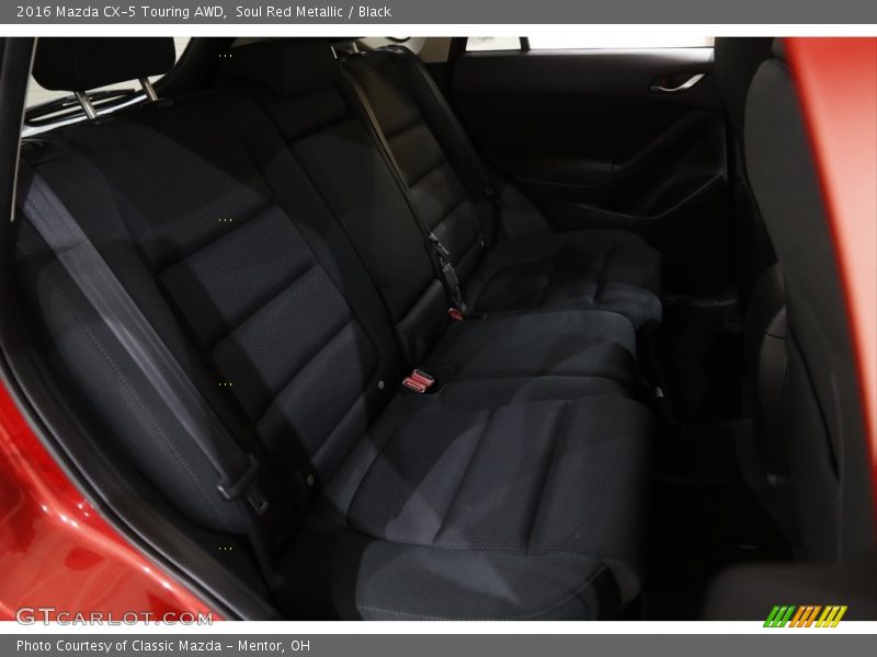 Soul Red Metallic / Black 2016 Mazda CX-5 Touring AWD