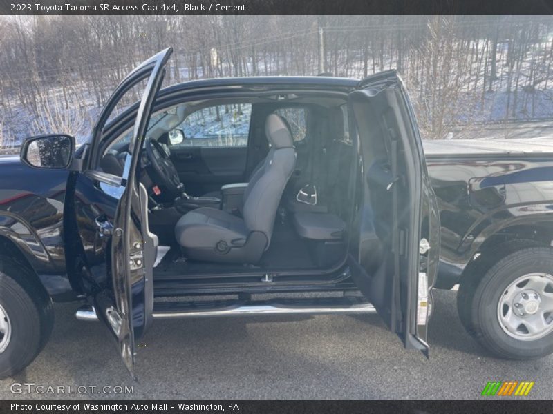 Black / Cement 2023 Toyota Tacoma SR Access Cab 4x4