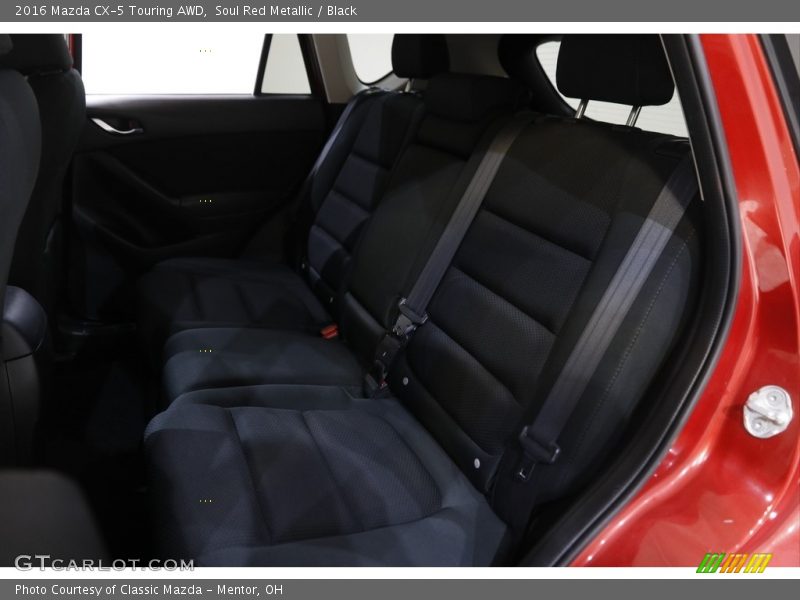 Soul Red Metallic / Black 2016 Mazda CX-5 Touring AWD