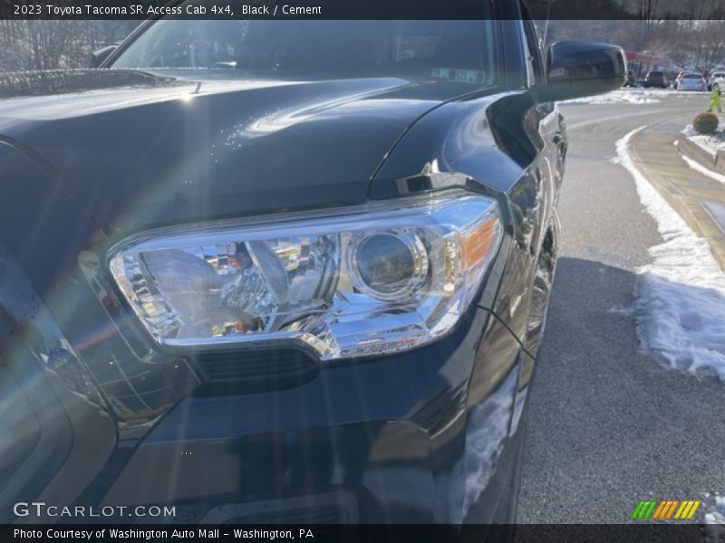 Black / Cement 2023 Toyota Tacoma SR Access Cab 4x4