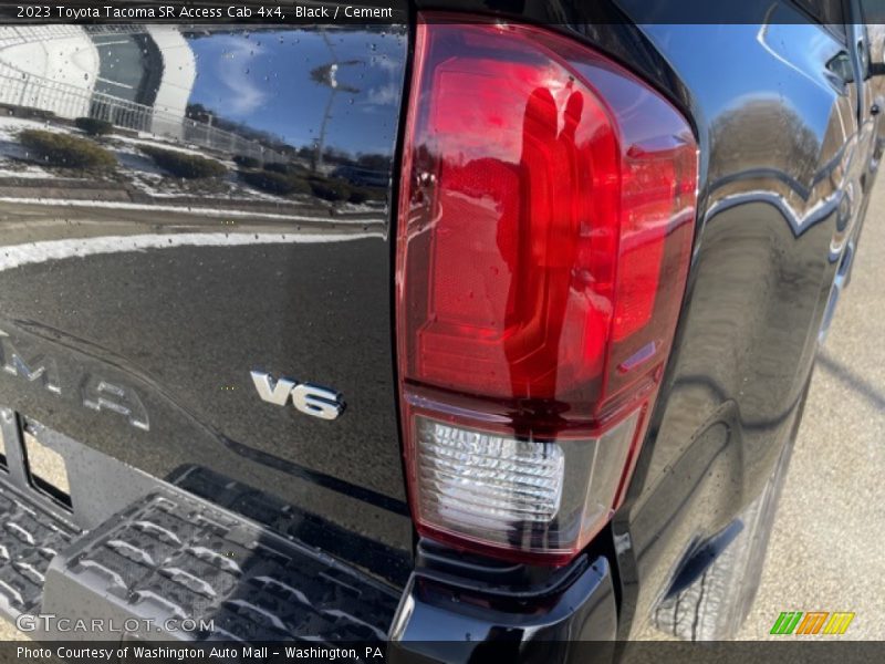 Black / Cement 2023 Toyota Tacoma SR Access Cab 4x4