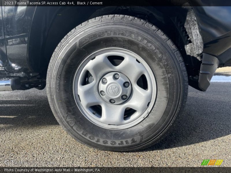 Black / Cement 2023 Toyota Tacoma SR Access Cab 4x4