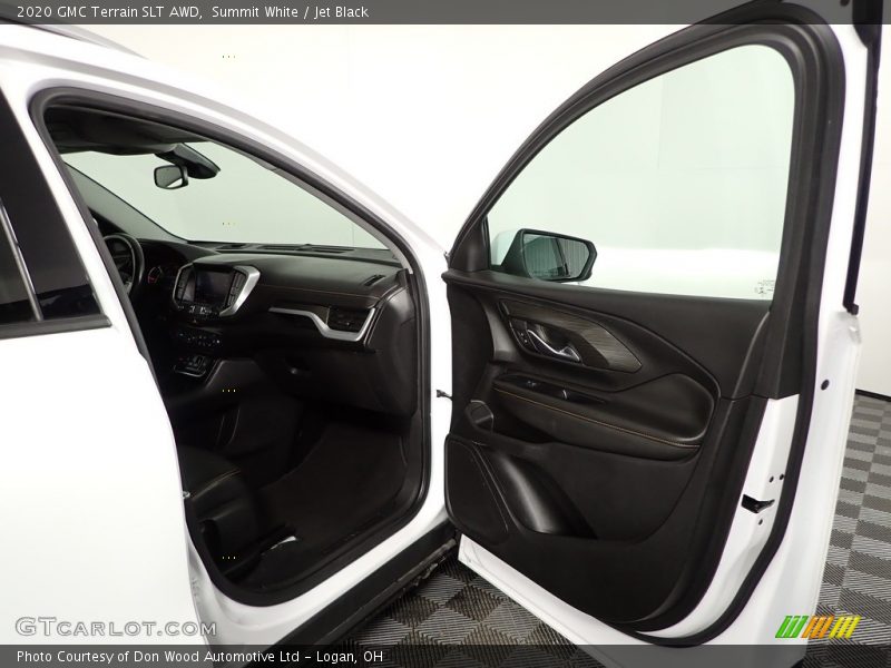 Summit White / Jet Black 2020 GMC Terrain SLT AWD