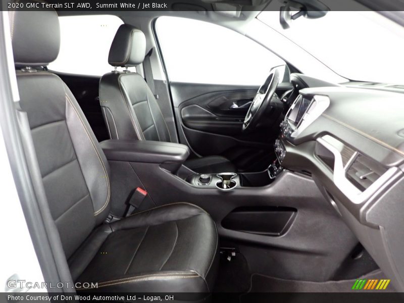 Summit White / Jet Black 2020 GMC Terrain SLT AWD