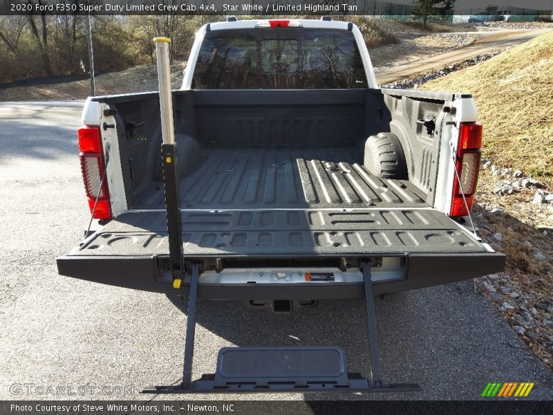 Star White / Limited Highland Tan 2020 Ford F350 Super Duty Limited Crew Cab 4x4