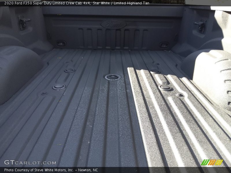 Star White / Limited Highland Tan 2020 Ford F350 Super Duty Limited Crew Cab 4x4