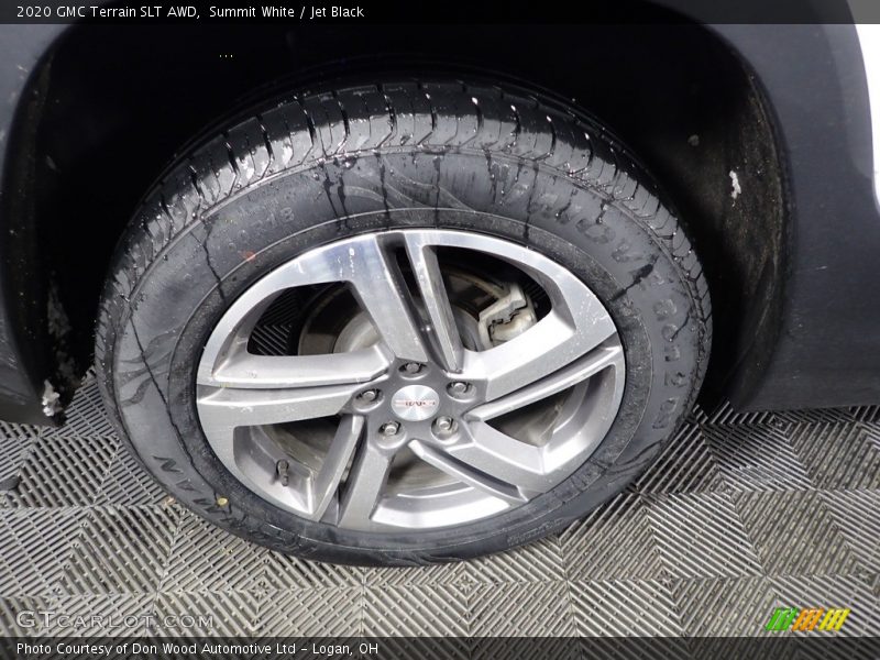 Summit White / Jet Black 2020 GMC Terrain SLT AWD