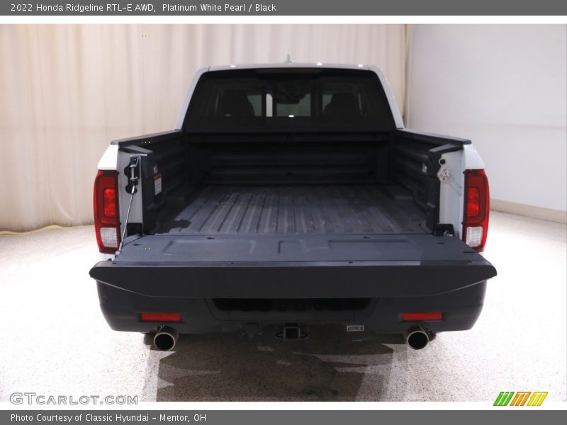Platinum White Pearl / Black 2022 Honda Ridgeline RTL-E AWD
