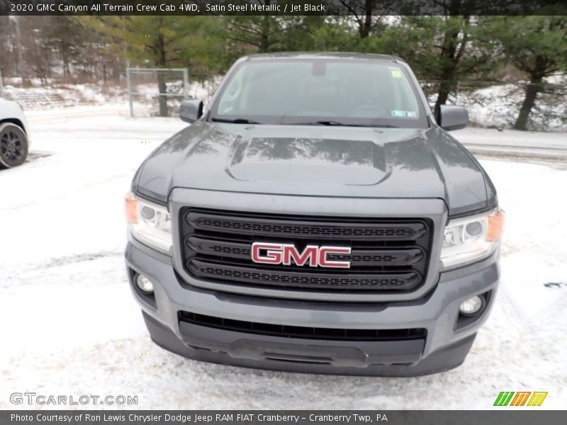 Satin Steel Metallic / Jet Black 2020 GMC Canyon All Terrain Crew Cab 4WD