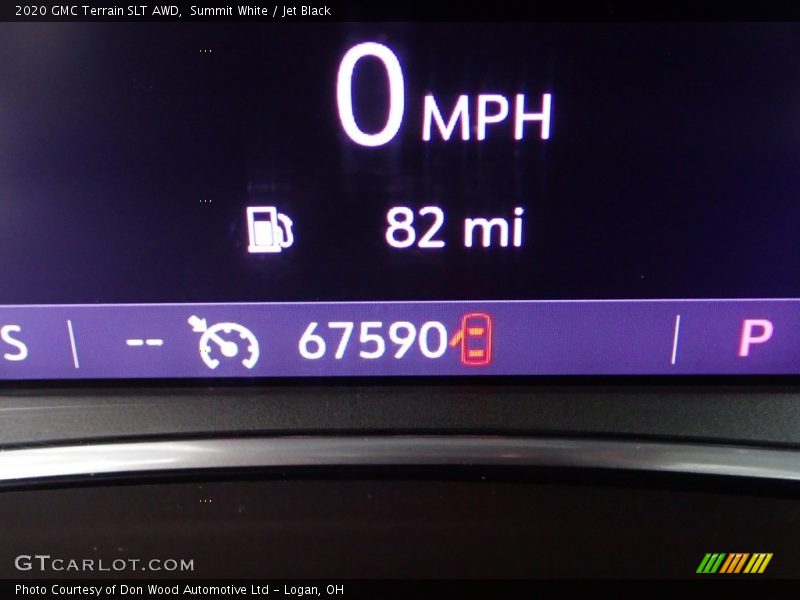 Summit White / Jet Black 2020 GMC Terrain SLT AWD