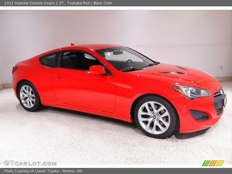 Tsukuba Red / Black Cloth 2013 Hyundai Genesis Coupe 2.0T