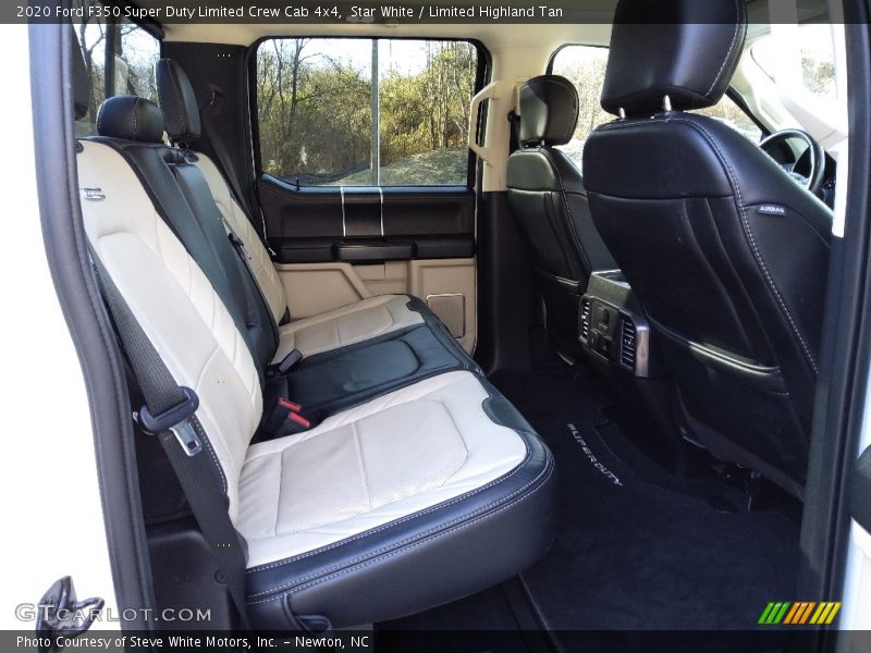 Rear Seat of 2020 F350 Super Duty Limited Crew Cab 4x4