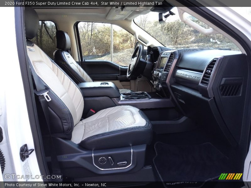 Front Seat of 2020 F350 Super Duty Limited Crew Cab 4x4