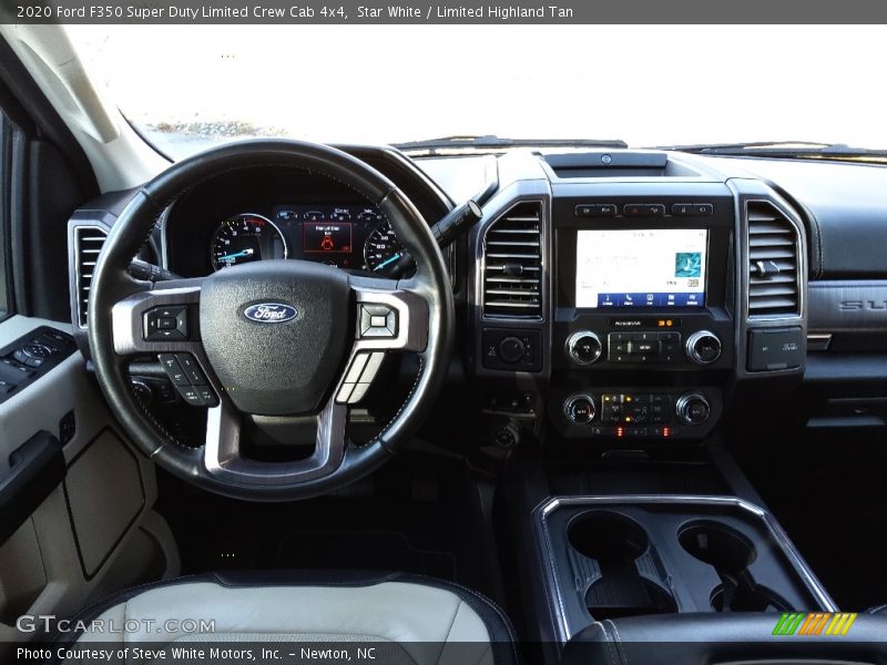 Dashboard of 2020 F350 Super Duty Limited Crew Cab 4x4