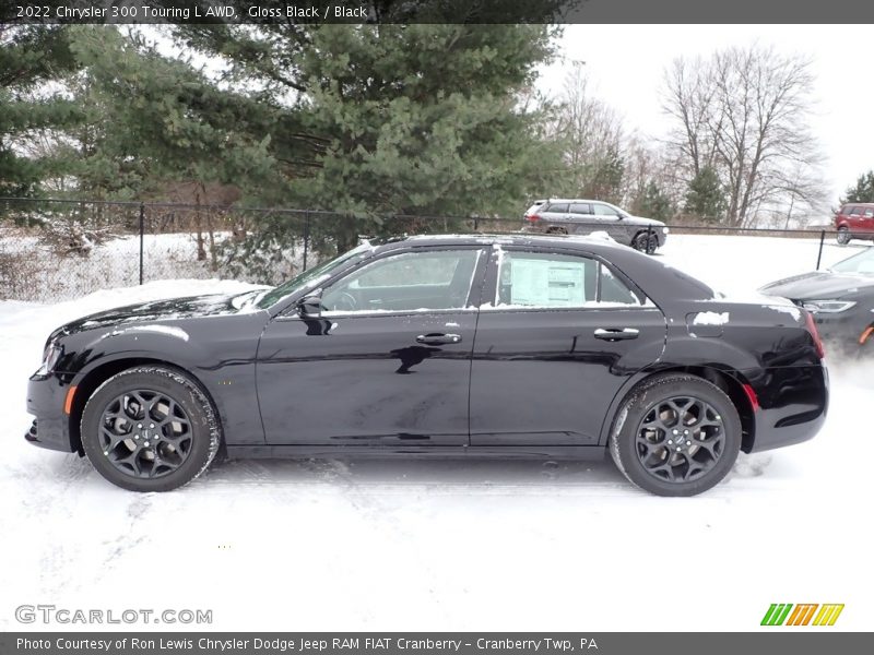 Gloss Black / Black 2022 Chrysler 300 Touring L AWD