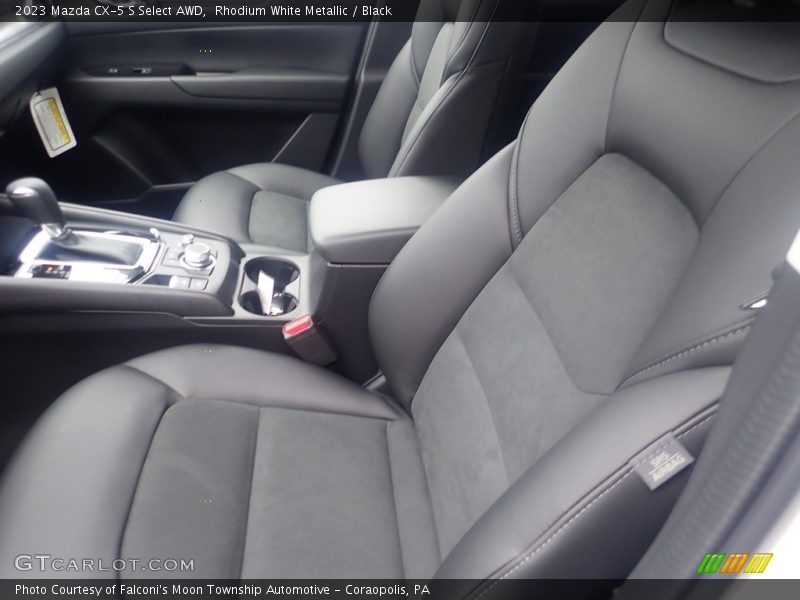 Rhodium White Metallic / Black 2023 Mazda CX-5 S Select AWD
