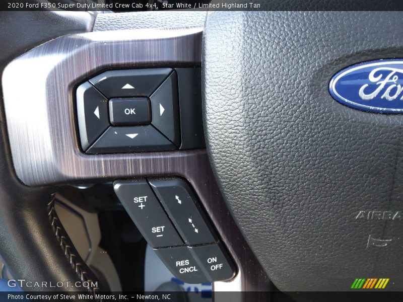  2020 F350 Super Duty Limited Crew Cab 4x4 Steering Wheel