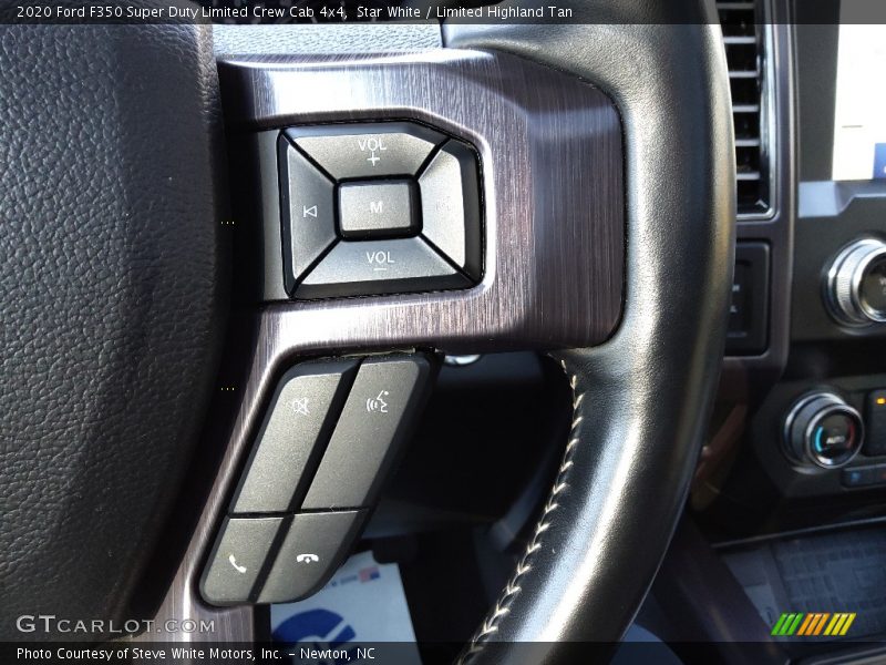  2020 F350 Super Duty Limited Crew Cab 4x4 Steering Wheel