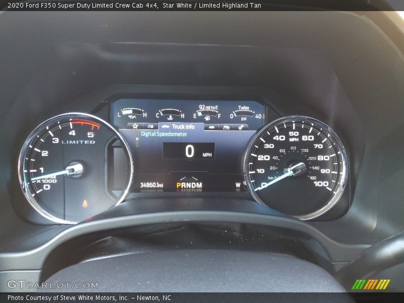  2020 F350 Super Duty Limited Crew Cab 4x4 Limited Crew Cab 4x4 Gauges