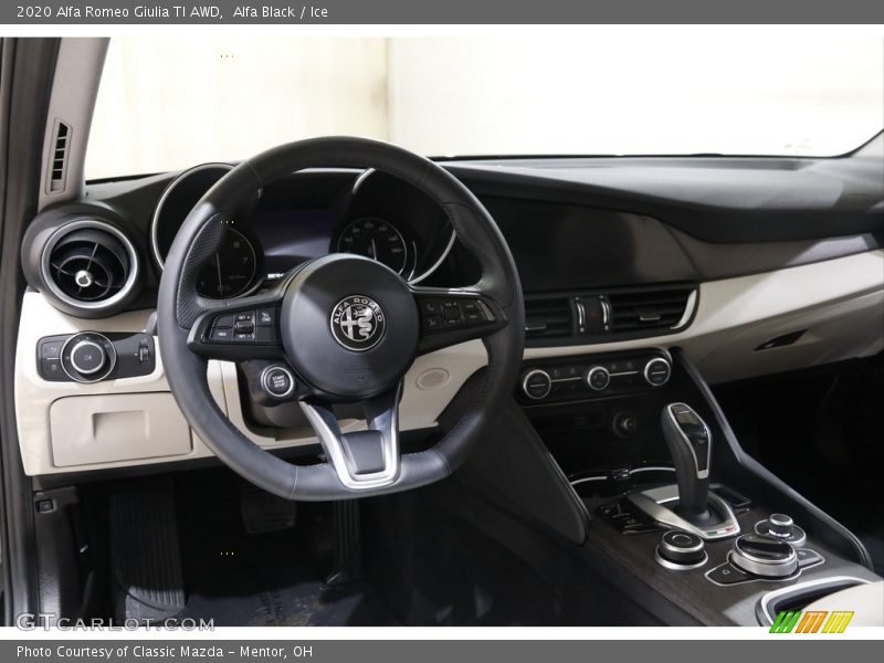 Dashboard of 2020 Giulia TI AWD