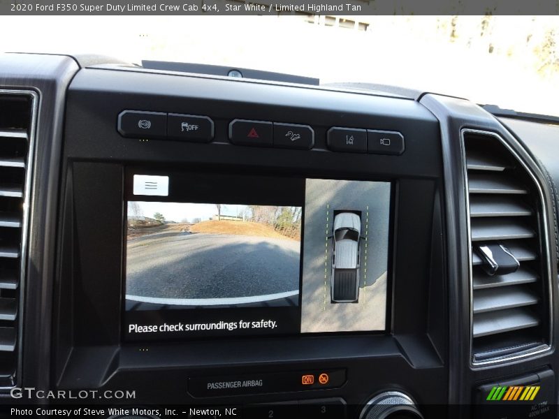 Controls of 2020 F350 Super Duty Limited Crew Cab 4x4