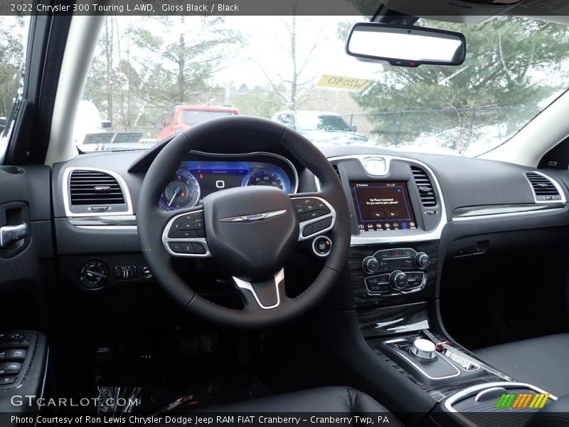 Gloss Black / Black 2022 Chrysler 300 Touring L AWD