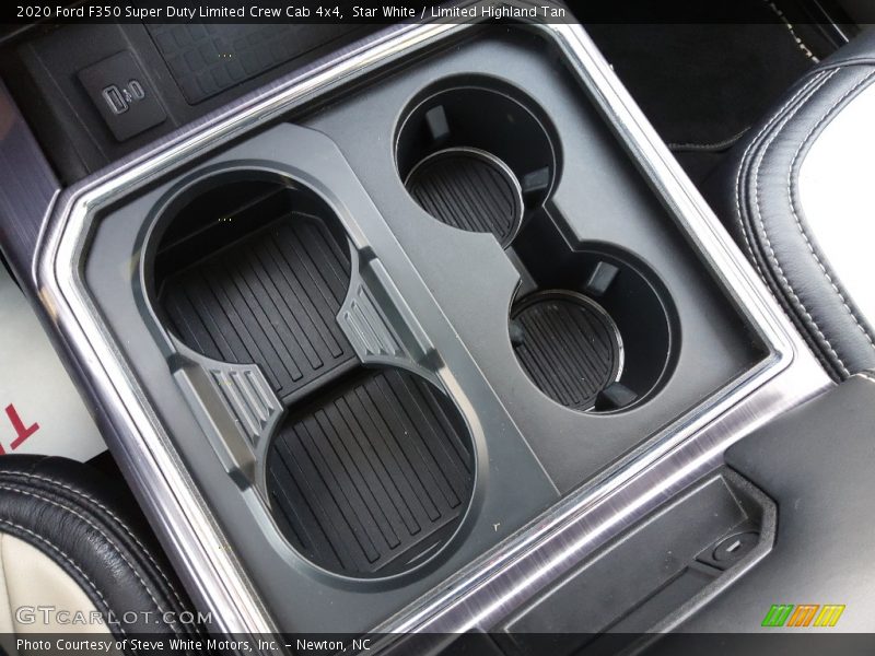 Star White / Limited Highland Tan 2020 Ford F350 Super Duty Limited Crew Cab 4x4