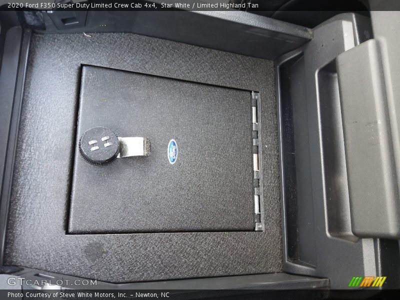 Star White / Limited Highland Tan 2020 Ford F350 Super Duty Limited Crew Cab 4x4