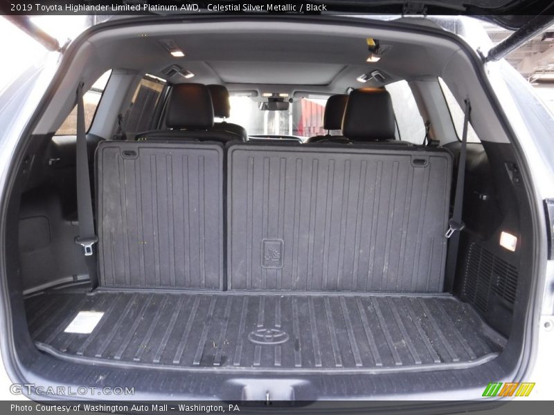 Celestial Silver Metallic / Black 2019 Toyota Highlander Limited Platinum AWD