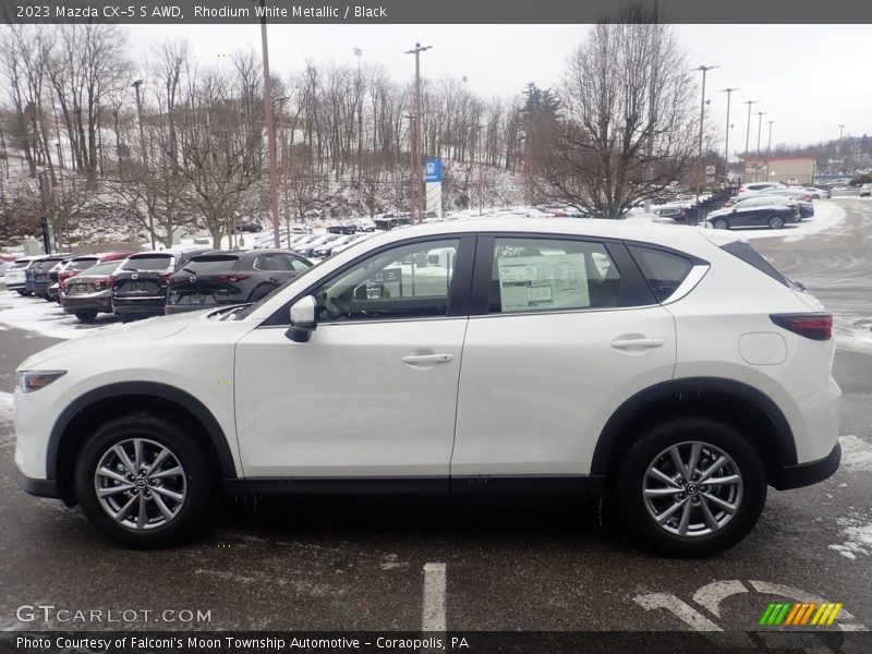  2023 CX-5 S AWD Rhodium White Metallic