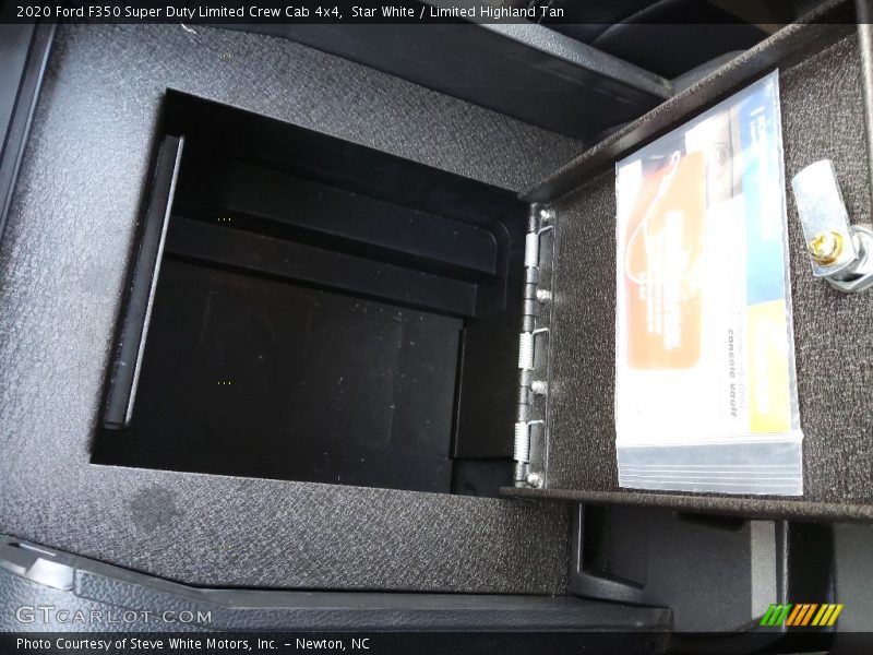 Star White / Limited Highland Tan 2020 Ford F350 Super Duty Limited Crew Cab 4x4