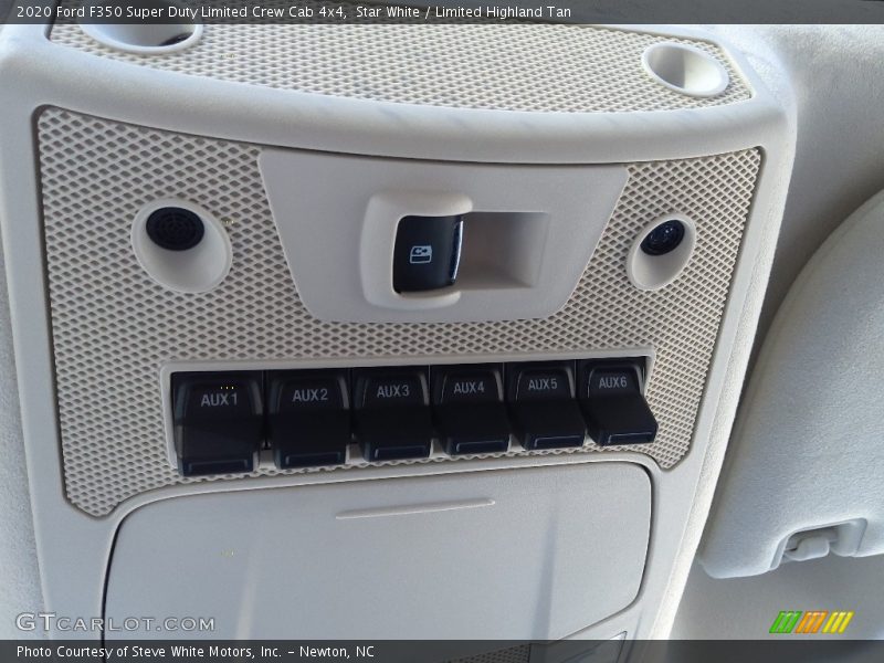 Controls of 2020 F350 Super Duty Limited Crew Cab 4x4