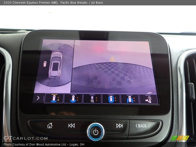 Pacific Blue Metallic / Jet Black 2020 Chevrolet Equinox Premier AWD