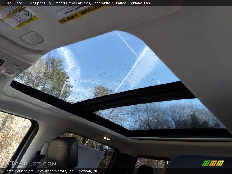 Sunroof of 2020 F350 Super Duty Limited Crew Cab 4x4