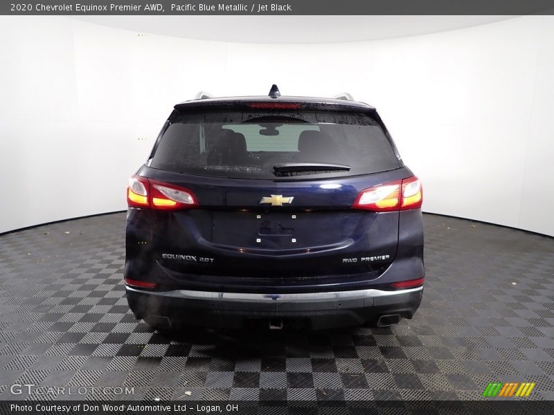 Pacific Blue Metallic / Jet Black 2020 Chevrolet Equinox Premier AWD