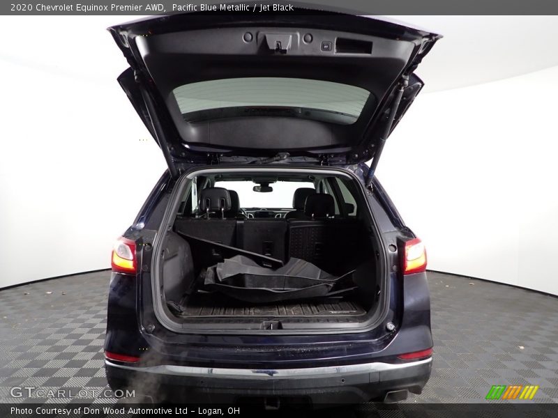 Pacific Blue Metallic / Jet Black 2020 Chevrolet Equinox Premier AWD
