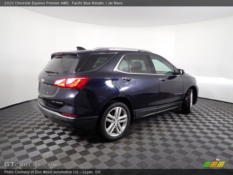 Pacific Blue Metallic / Jet Black 2020 Chevrolet Equinox Premier AWD
