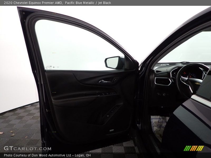 Pacific Blue Metallic / Jet Black 2020 Chevrolet Equinox Premier AWD