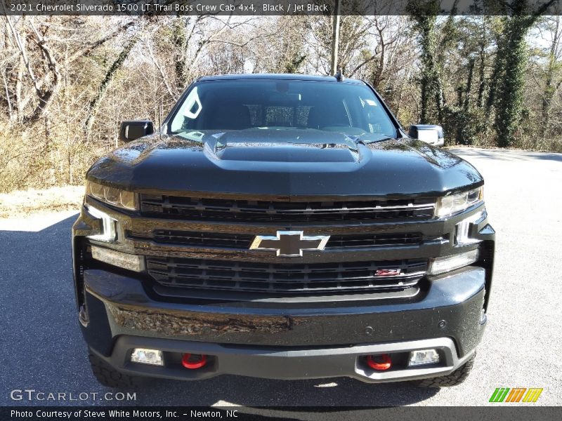 Black / Jet Black 2021 Chevrolet Silverado 1500 LT Trail Boss Crew Cab 4x4