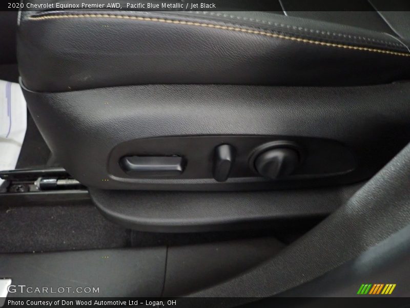 Pacific Blue Metallic / Jet Black 2020 Chevrolet Equinox Premier AWD