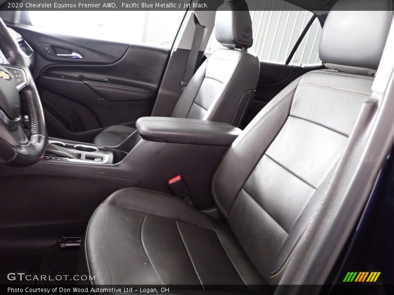 Pacific Blue Metallic / Jet Black 2020 Chevrolet Equinox Premier AWD