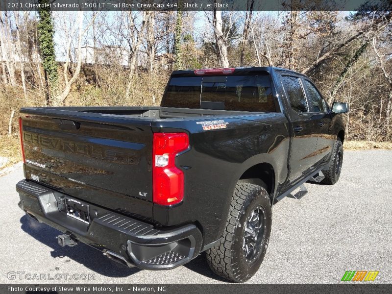 Black / Jet Black 2021 Chevrolet Silverado 1500 LT Trail Boss Crew Cab 4x4