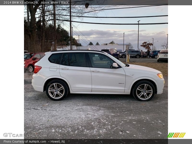 Alpine White / Black 2014 BMW X3 xDrive28i