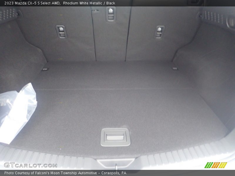 Rhodium White Metallic / Black 2023 Mazda CX-5 S Select AWD