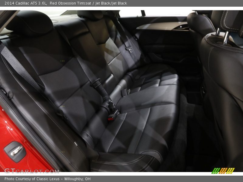 Red Obsession Tintcoat / Jet Black/Jet Black 2014 Cadillac ATS 3.6L