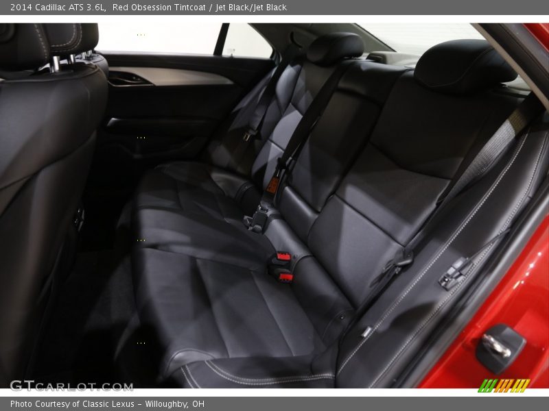 Red Obsession Tintcoat / Jet Black/Jet Black 2014 Cadillac ATS 3.6L