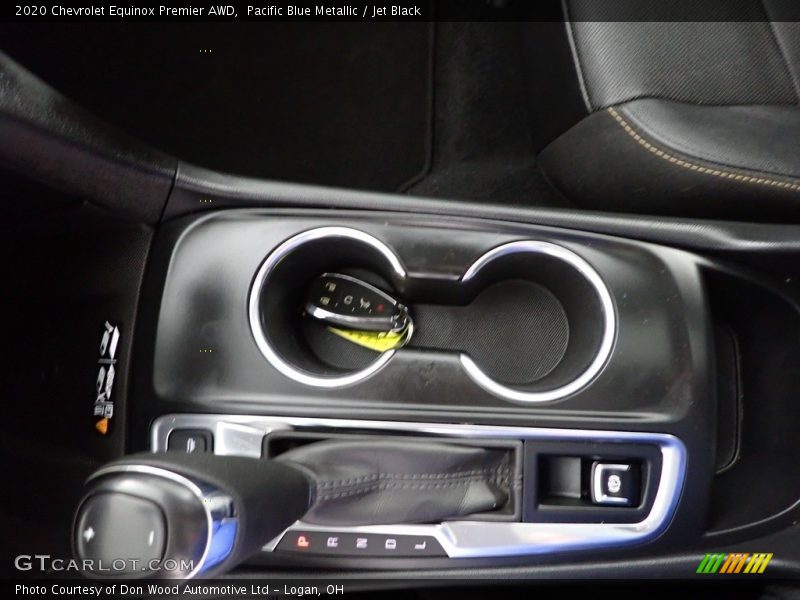 Pacific Blue Metallic / Jet Black 2020 Chevrolet Equinox Premier AWD