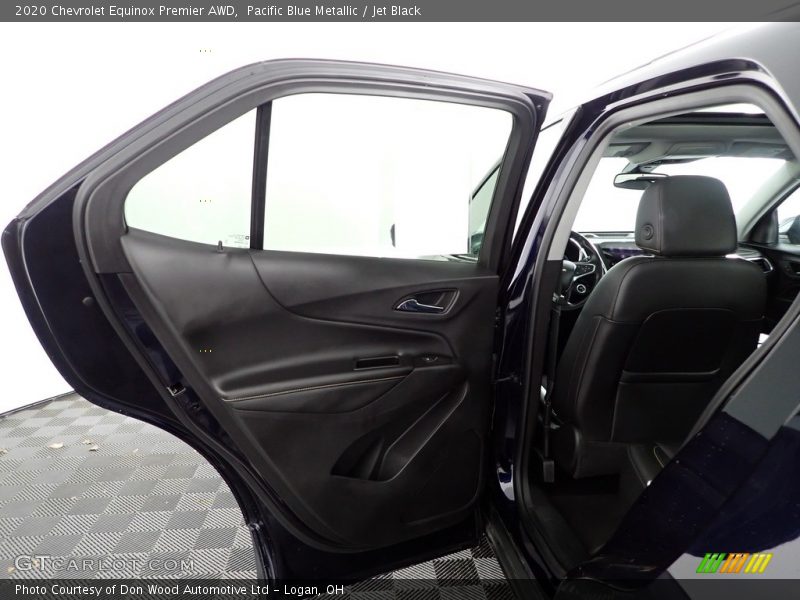 Pacific Blue Metallic / Jet Black 2020 Chevrolet Equinox Premier AWD