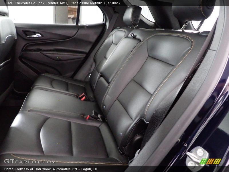 Pacific Blue Metallic / Jet Black 2020 Chevrolet Equinox Premier AWD